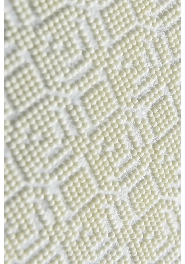 Súprava 2 čiernych oválnych kúpeľňových predložiek Foutastic Gold Marble