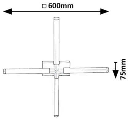 Rabalux 75046 - LED Kúpeľňové nástenné svietidlo TILORA LED/16W/230V 4000K IP44