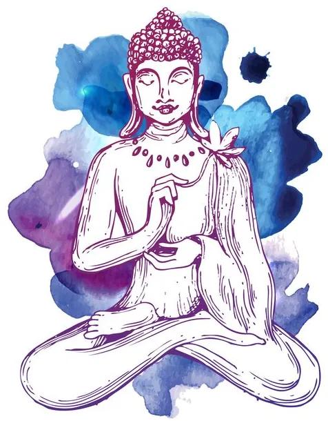 Obraz ilustrácia Budhu