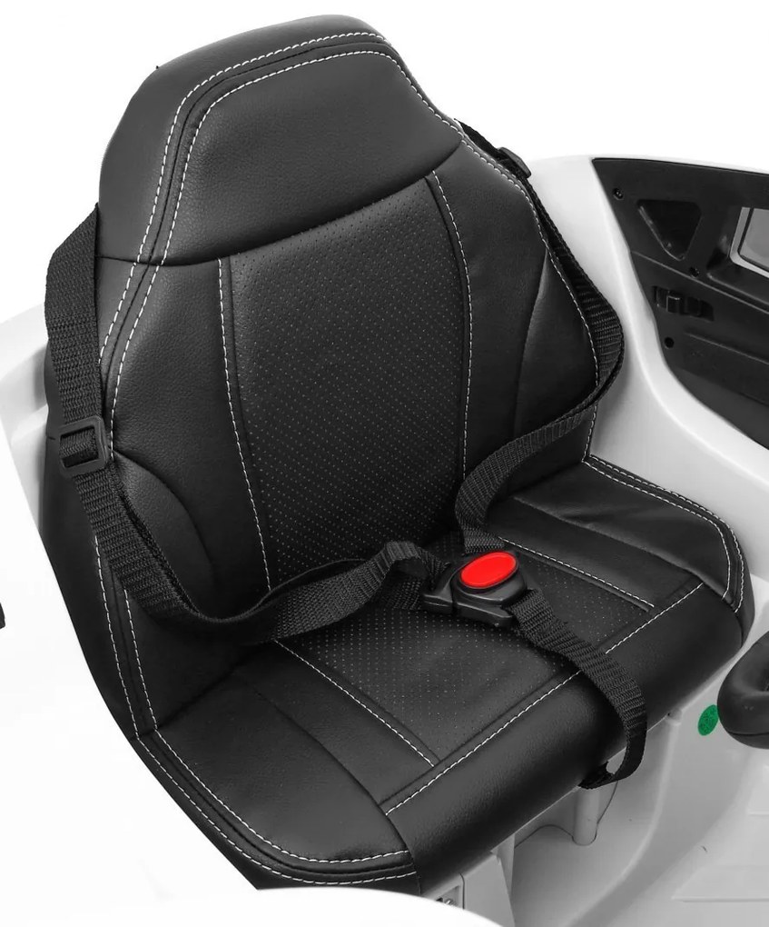 RAMIZ ELEKTRICKÉ AUTÍČKO BMW X6 - NELAKOVANÉ - BIELE - MOTOR 2X45W - BATÉRIA 2 x 6V/7Ah - 2023