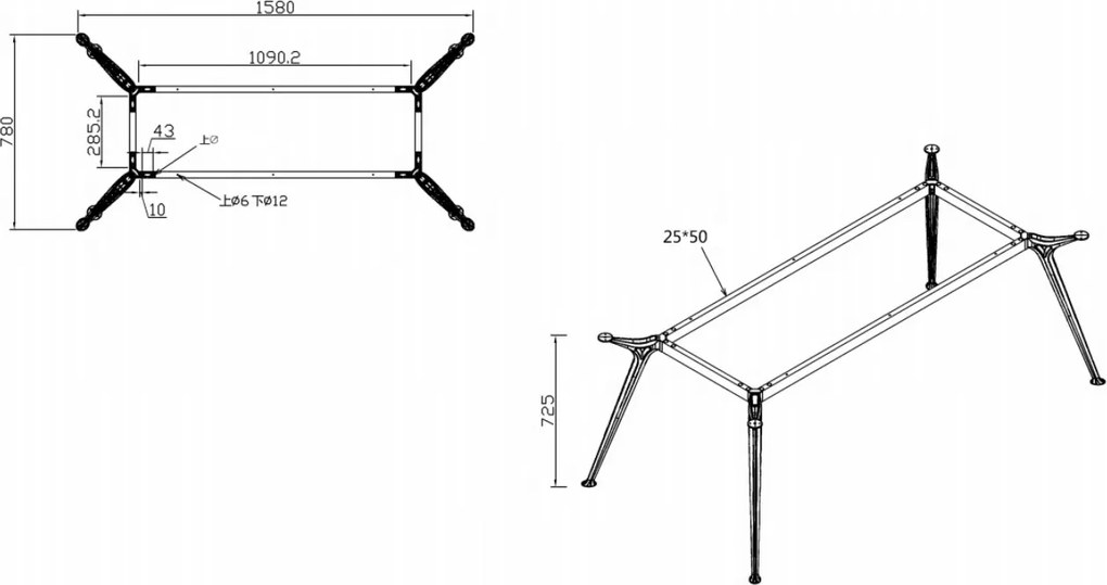 Rokovací kancelársky stôl PRIMO ALFA, 160x80 cm, sivostrieborná podnož, breza