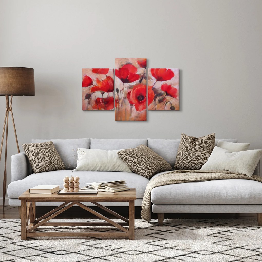 Obraz - Vlčie maky (90x60 cm)