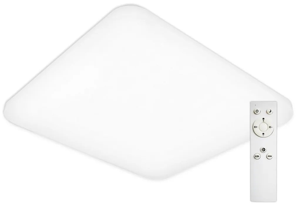 Top Light - LED Stmievateľné stropné svietidlo OCEAN H80LED/100W/230V + DO štvorec