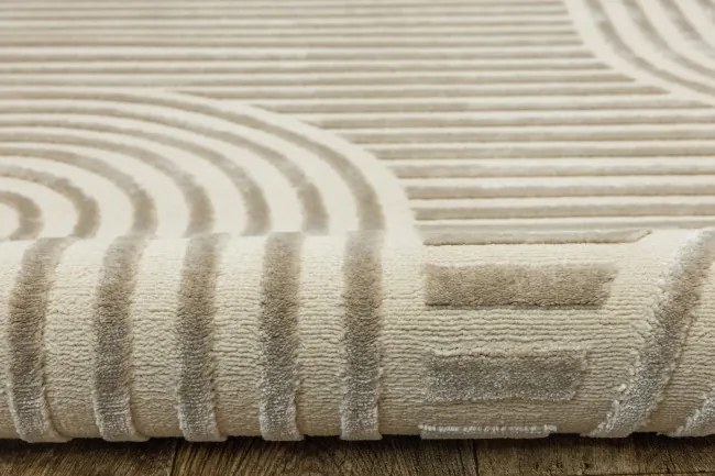 Koberec MISHA J487A tmavobéžový / béžový