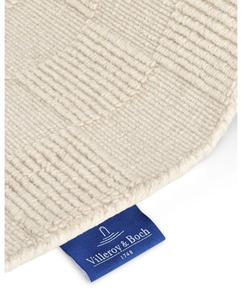 Krémový ručne tkaný vlnený behúň 80x200 cm Scala – Villeroy&Boch