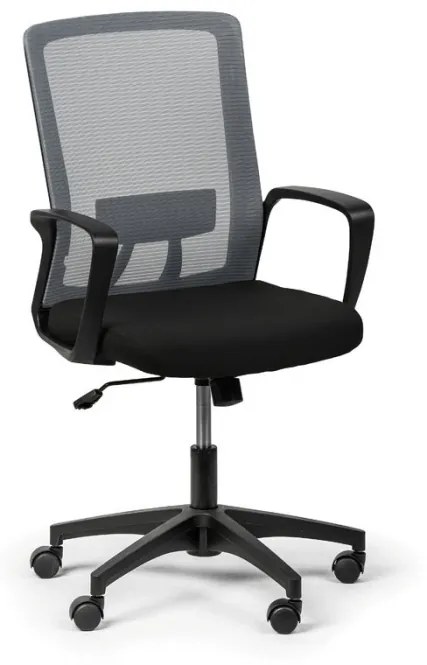 Kancelárska stolička BASE 1+1 ZADARMO, sivá