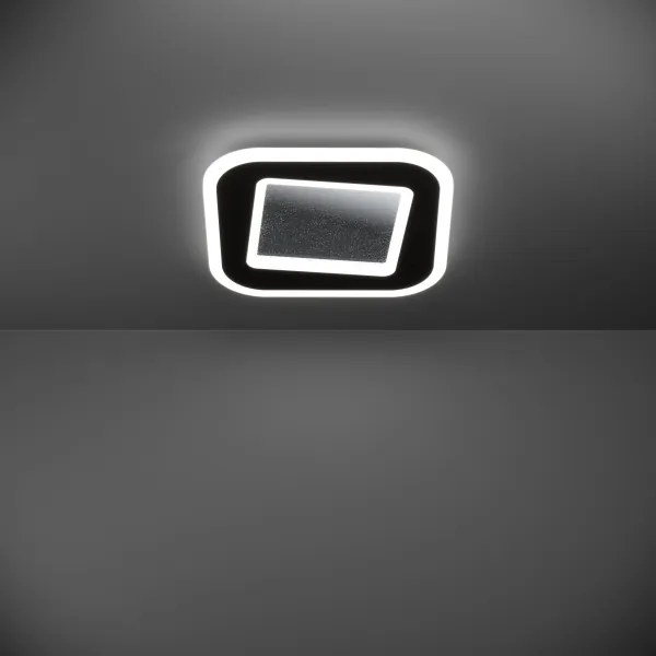 Eglo 901241 - LED Stmievateľné stropné svietidlo MACCHIONI LED/20W/230V čierna + DO