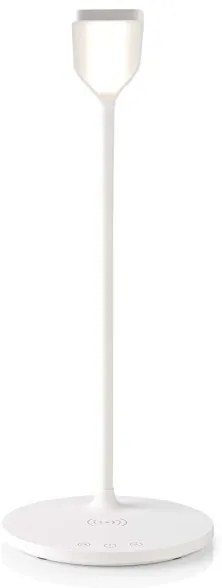 Nedis LTLGQ4M2WT - Stm. lampa s bezdr. nabíjaním Qi LED/5,5W/230V 2700-6500K