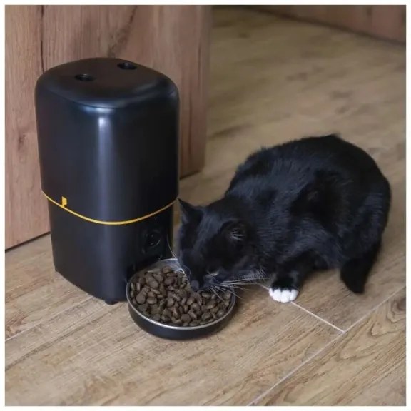 Automatický dávkovač krmiva 4 l/5V/3xD čierny Wi-Fi