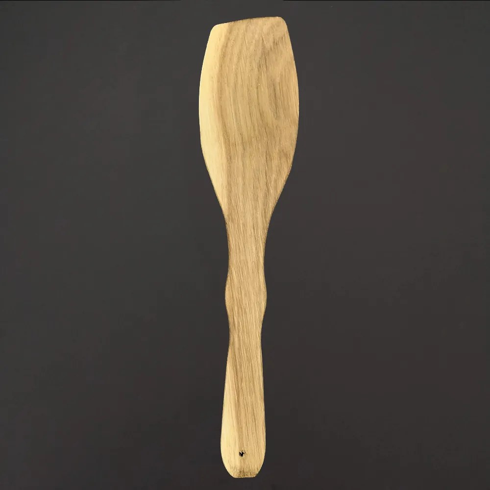 AMADEA Drevená obracačka, masívne drevo, dĺžka 30 cm