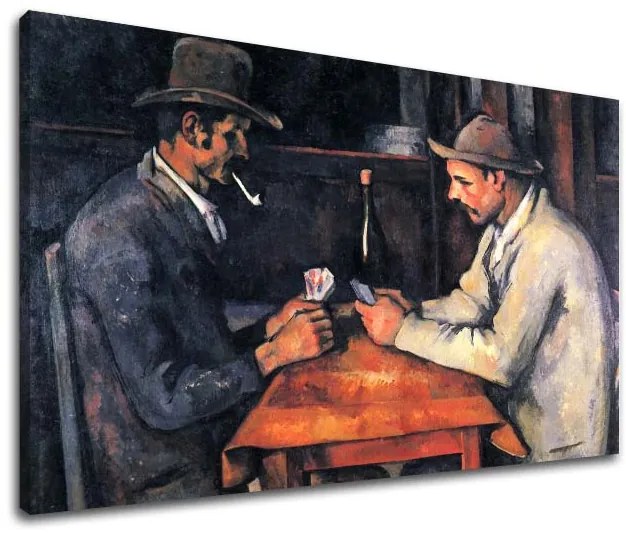 Obraz na plátne Paul Cézanne - Hráči kariet | rôzne rozmery