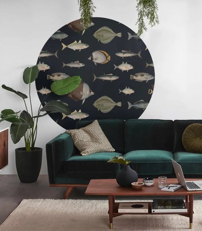 WALLCOLORS Dots Under the Sea - tapeta POVRCH: Prowall Sand