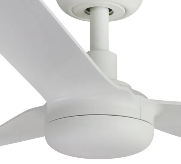 FARO 33814WT - Stropný ventilátor PUNT M biela pr. 132 cm WT + diaľkové ovládanie