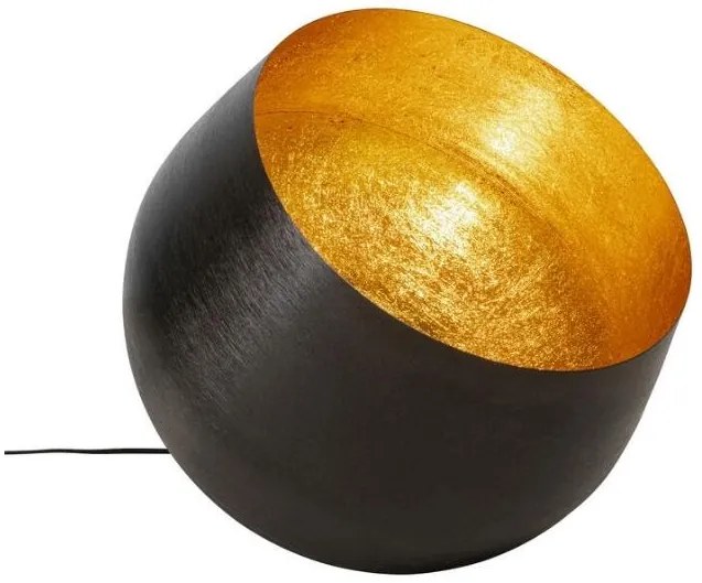Apollon Smooth stojacia lampa čierna  Ø50 cm