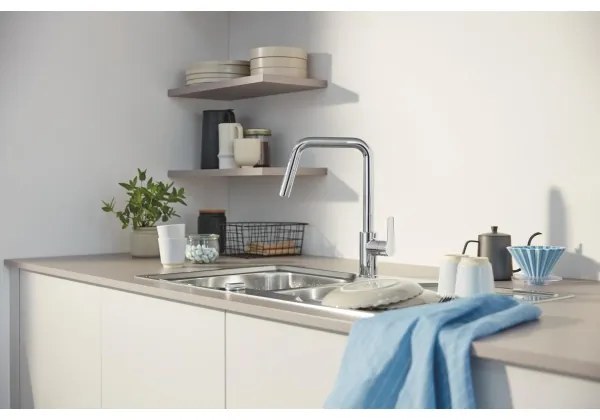 GROHE 30631000 - Drezová batéria QUICKFIX START 362 mm lesklý chróm