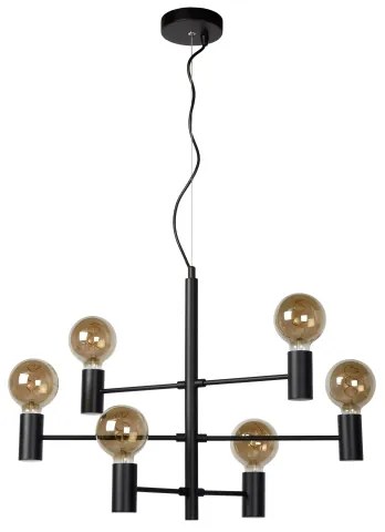 Lucide 21421/06/30 - Luster na lanku LEANNE 6xE27/60W/230V