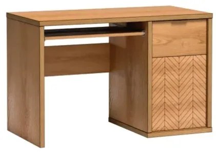 Kancelársky stôl FENDI karamelový dub 120 cm