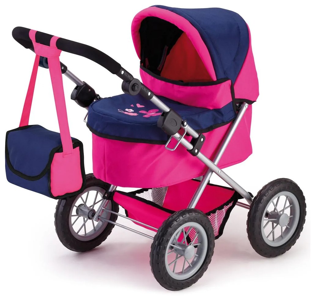 Bayer Design Kočík pre bábiky Trendy (ružová/modrá) (100238275)