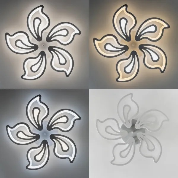 Brilagi - LED Stmievateľný prisadený luster TWIST LED/125W/230V 3000-6500K + DO