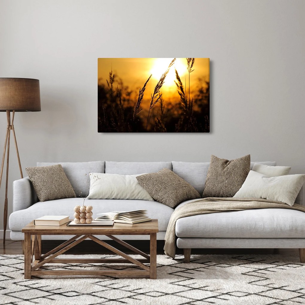 Obraz zapadajúceho slnka (90x60 cm)