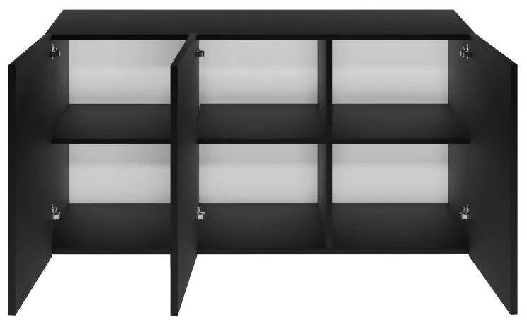 Komoda Dallas čierna