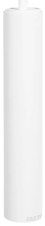 Dizajnové závesné svietidlo biele vrátane adaptéra na koľajnicu 1-fázové - Slimline Tuba Small