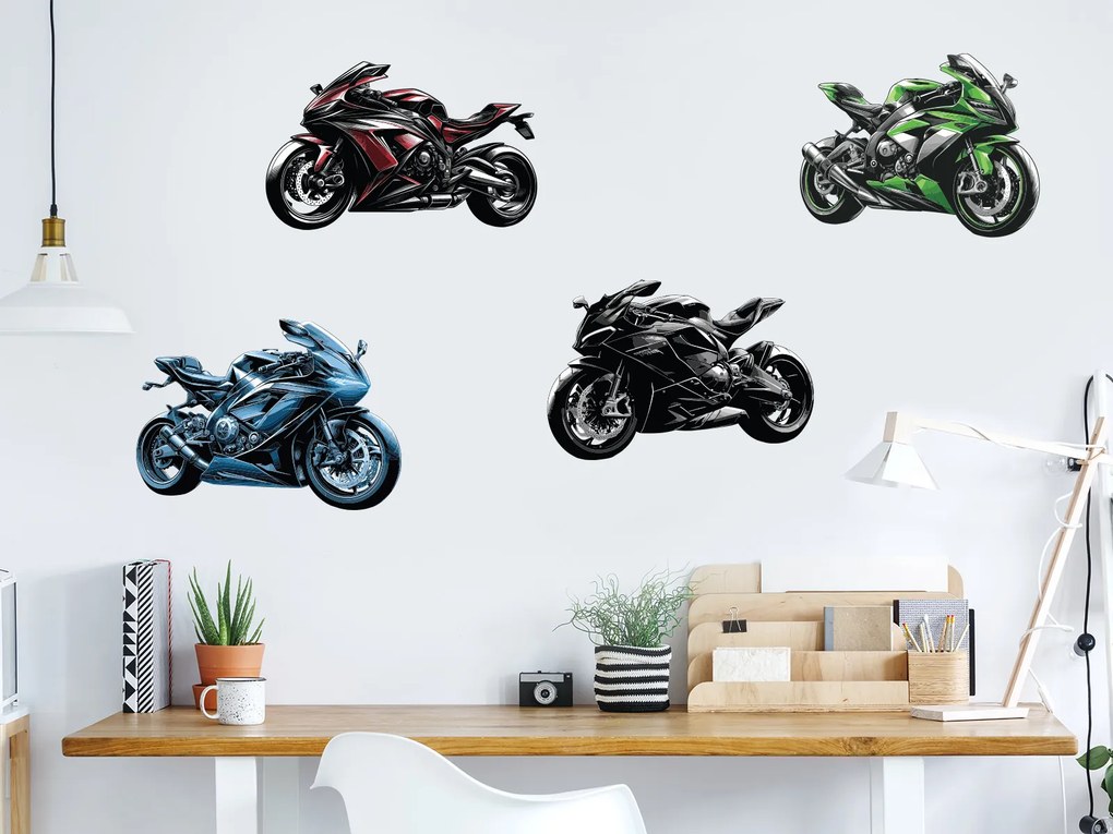 Súprava motoriek textilní prelepiteľné nálepky na stenu hárok 46 x 30 cm