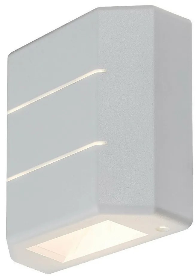 Rabalux 7320 Lippa, vonkajšie nástenné LED svietidlo, biela