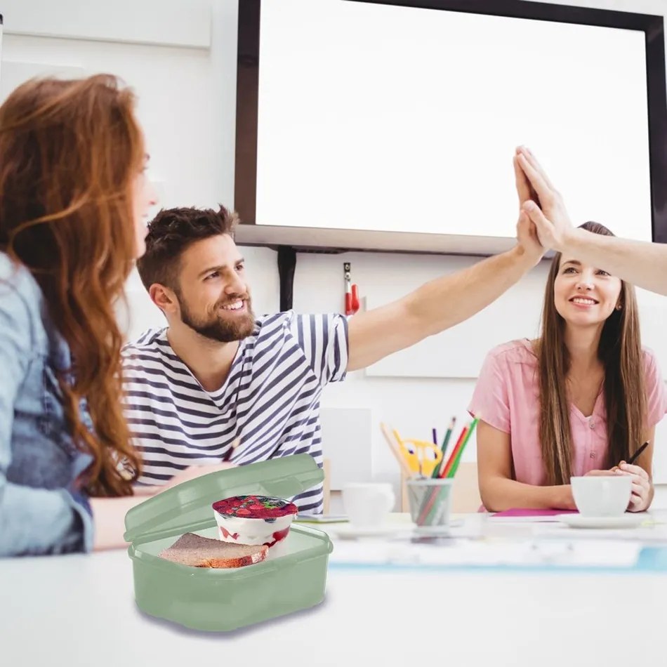 Westmark Box na desiatu MAXI, 935 ml, mätovo zelená, L