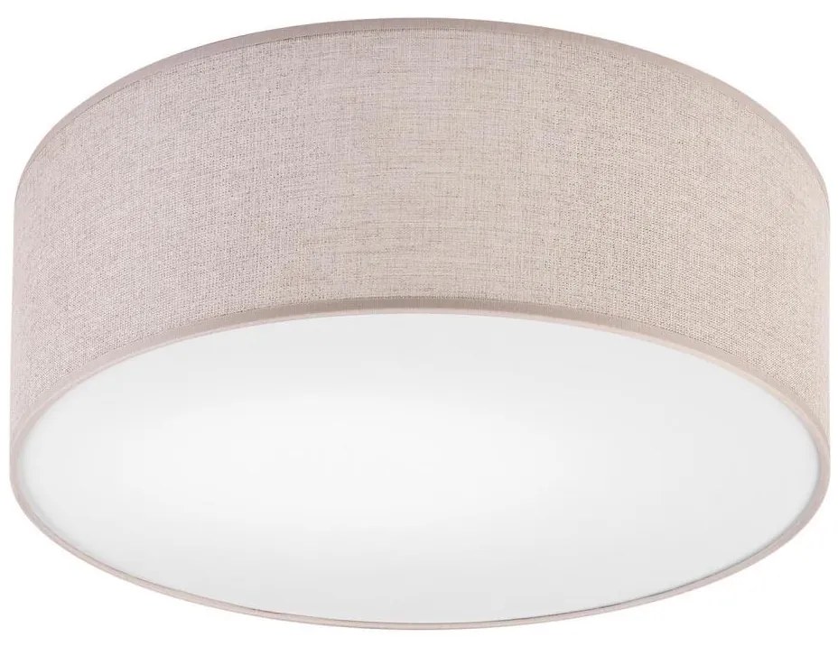 Stropné svietidlo MONTE 1xE27/60W/230V, priemer 35 cm, béžové