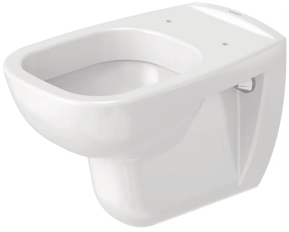 Duravit 25350900002 - Závesné WC D-CODE, keramika, lesklá biela