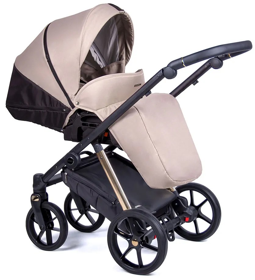 Kočík Coletto Axiss Gold AX-04 Gold - zlatá konštrukcia