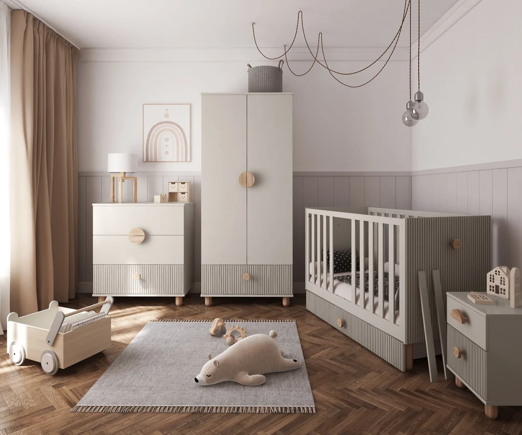Nočný stolík LOFT, kašmír