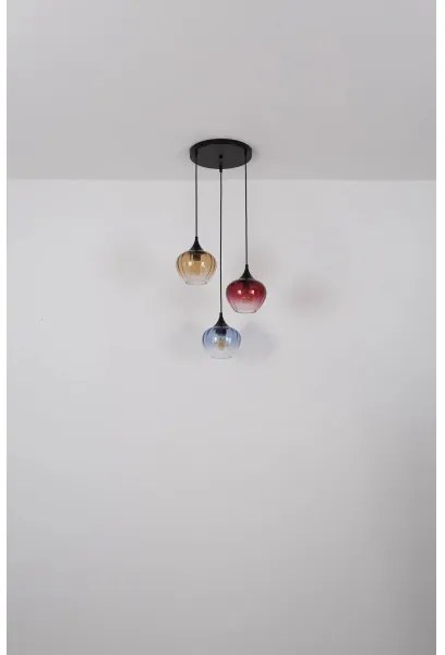 Globo 15748-3HR - Luster na lanku SANDER 3xE27/60W/230V