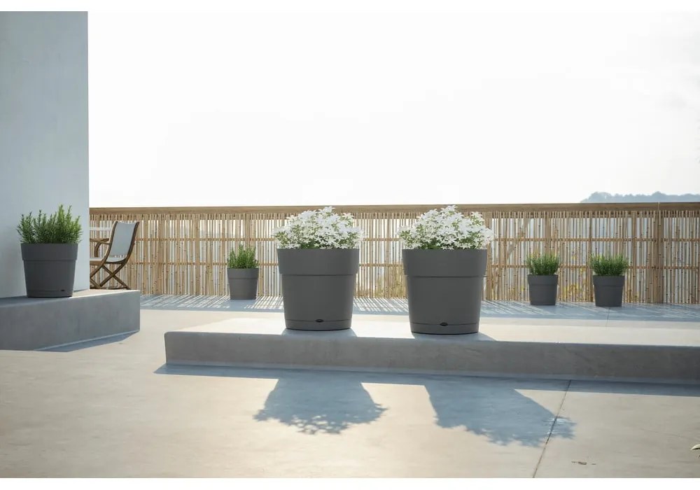 Kvetináč z recyklovaného plastu ø 30 cm Capri – Artevasi