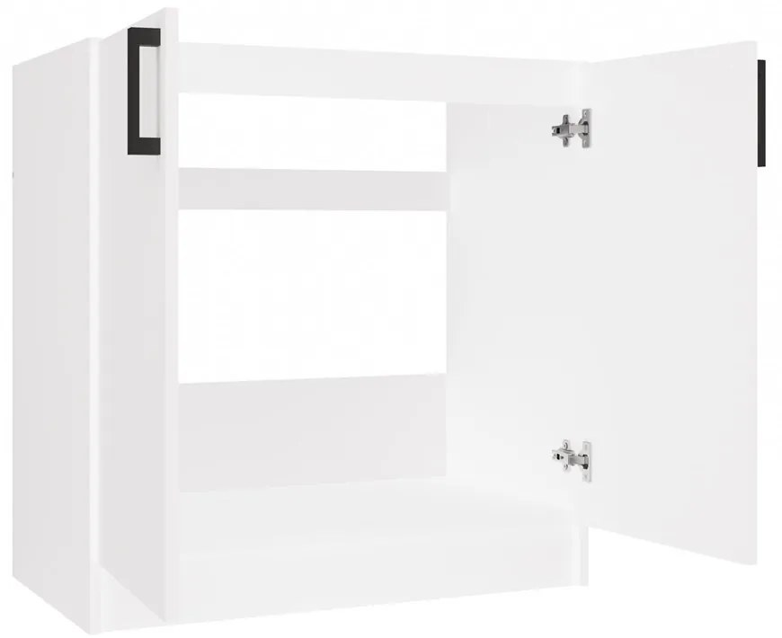 Kuchynská skrinka pod drez Dolan 80 cm biela