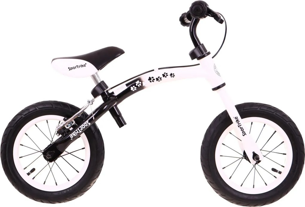 Ramiz Detský krosový bicykel Boomerang SporTrike Biela Učíme sa jazdiť + variabilné usporiadanie rámu