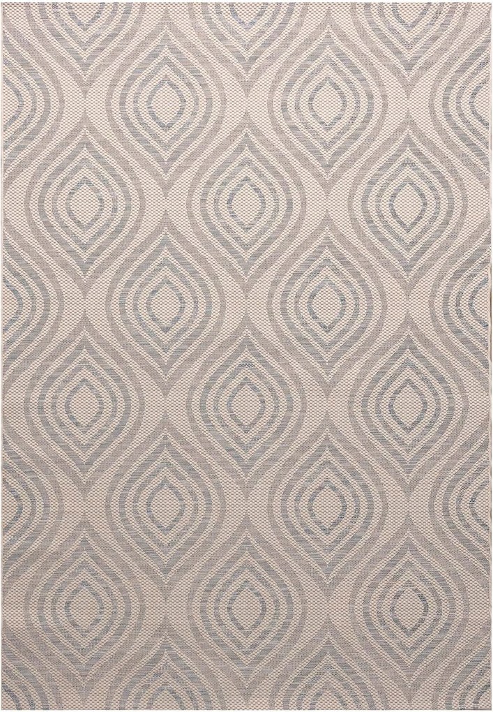 Koberec Breeze beige/raw/blue 200x290cm