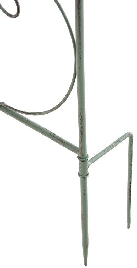 Mriežka na popínavé rastliny Mandevilla - 133 x 99 cm - Zelená antik