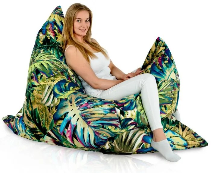 Veľký vankúš na ležanie XL/XXL s letným motívom – mäkký, ručne šitý, pre deti aj dospelých Veľkosť: XXL