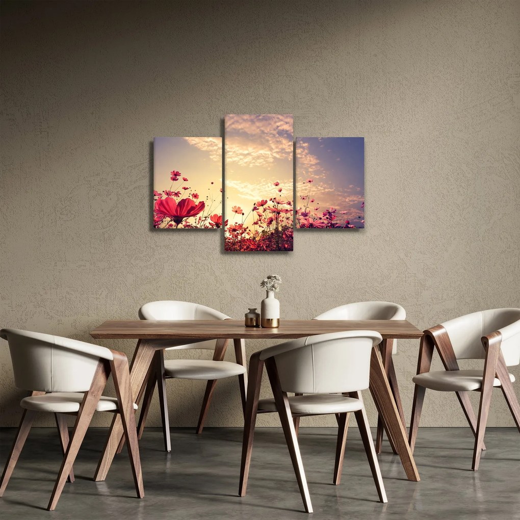 Obraz - Lúka s kvetmi (90x60 cm)