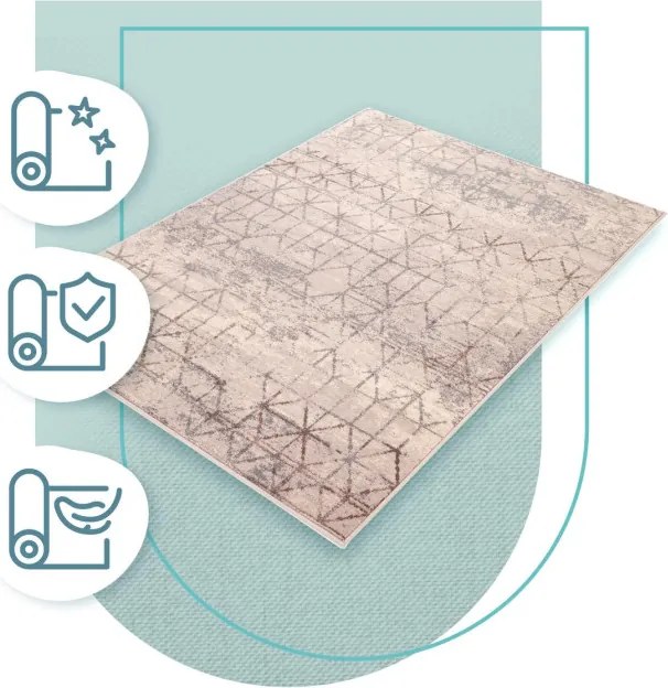 Koberec Dywilan Moon Oro strieborný