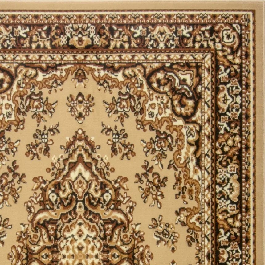 Spoltex Kusový koberec Samira 12001 beige, 60 x 110 cm