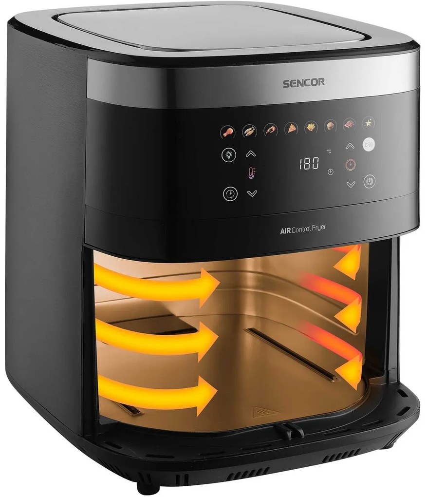 Sencor SFR 9000SS teplovzdušná fritéza