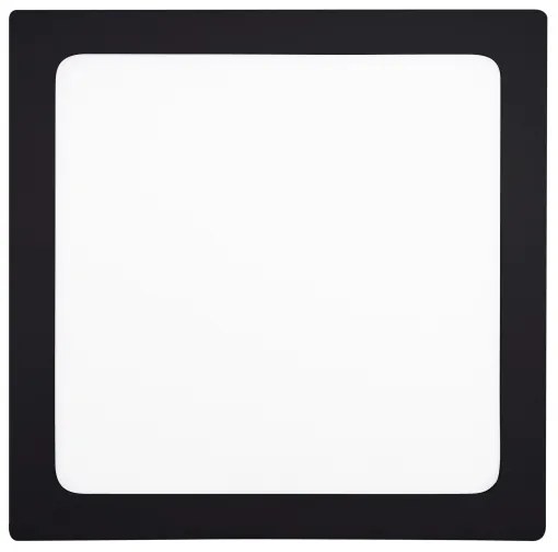 Solight WD175-B- LED Stropné svietidlo LED/24W/230V 3000/4000/6000K čierna hranatý