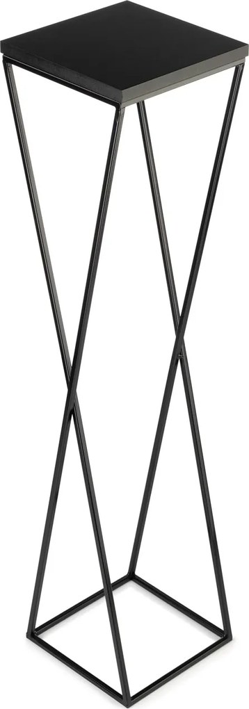 STOJAN NA KVETINÁČ LOFT6 100X24X24 CM ČIERNA