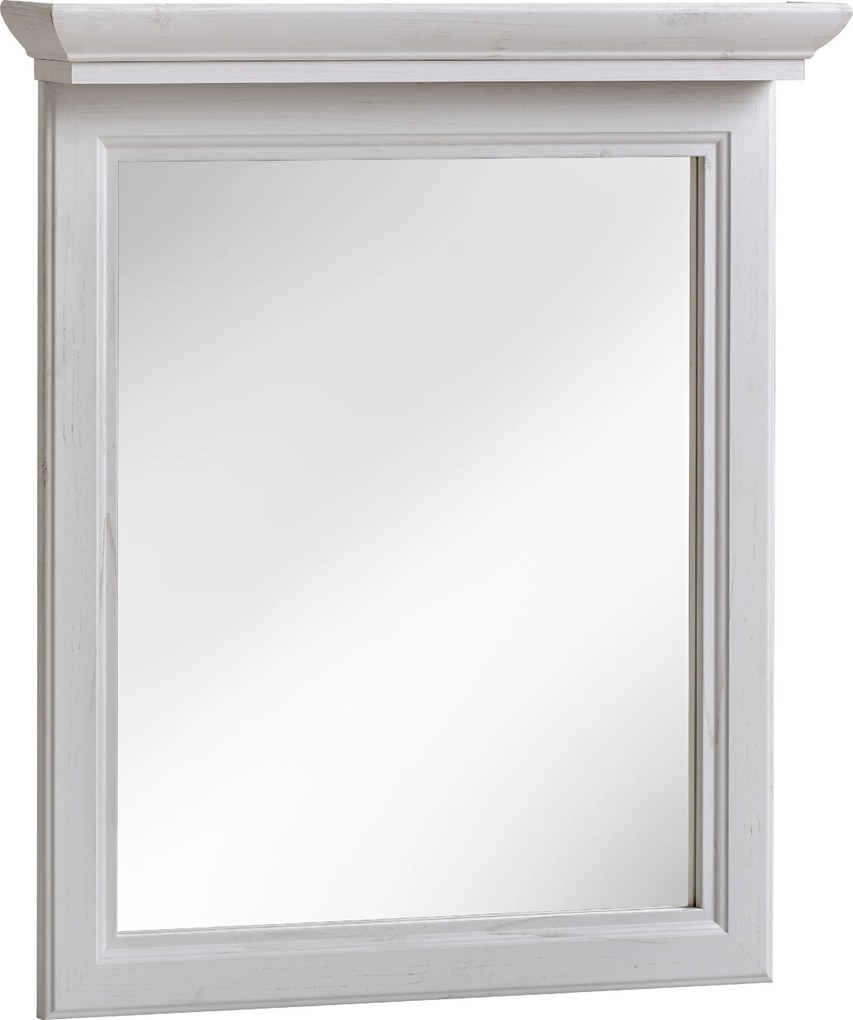 Comad Závesné zrkadlo bez osvetlenia Palace White 65x76 cm