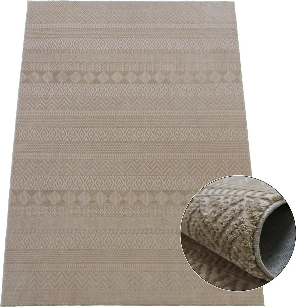 BE Koberec Zurich 1901 PINK – ružový obdĺžnikový Rozmer: 140x190 cm