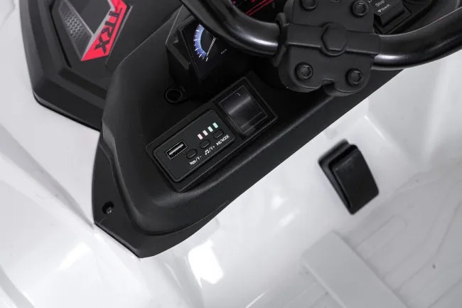 Elektrická štvorkolka Quad Sport TX 4 × 4 biela