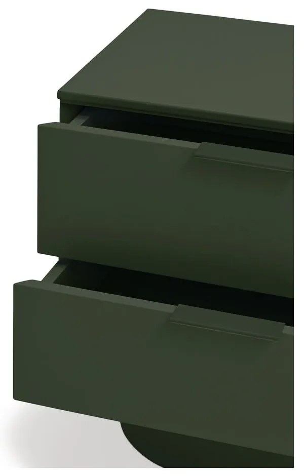 Zelený nočný stolík Totem – Teulat